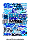 Dear Evan Hansen- Musical Inspired Glossy Print - Originally Hand Drawn