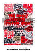 Rocky Horror Picture Show- Musical Inspired Glossy Print - Originally Hand Drawn